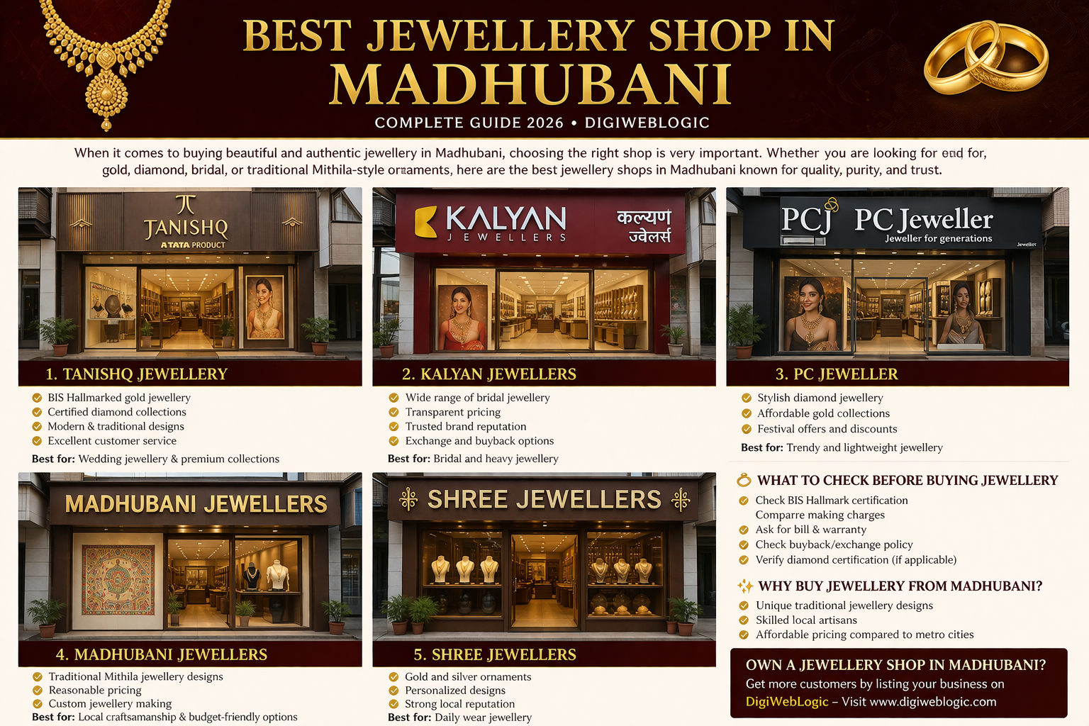 Best Jewellery Shop in Madhubani