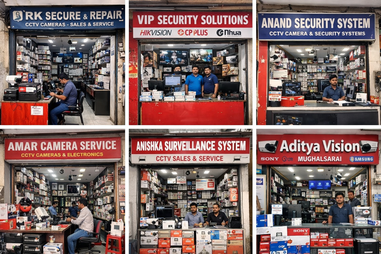 Best CCTV Camera Installation Services Shops in Mughal Sarai  Kashi Varanasi