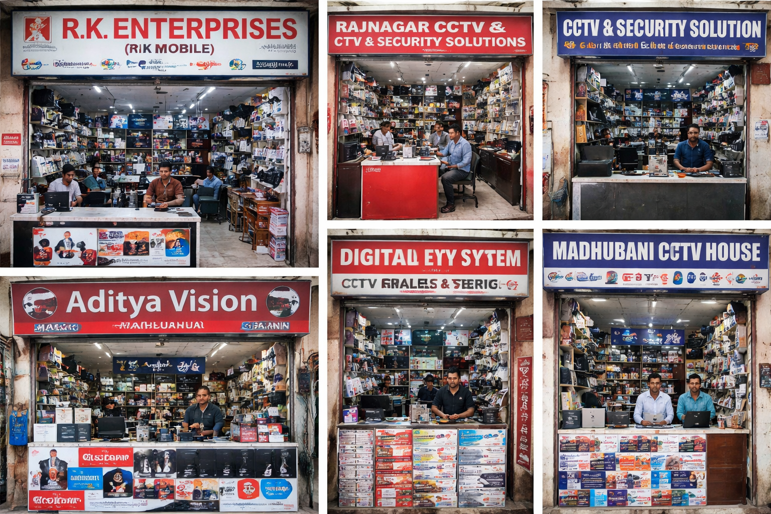 Best CCTV Camera Installation Services  Shops in Rajnagar  Madhubani
