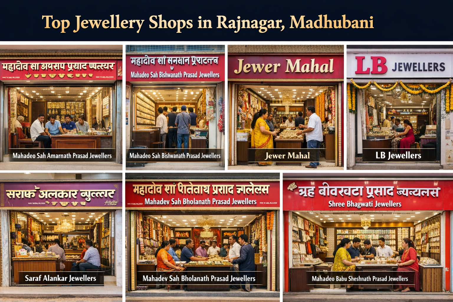 Best Jewellery Shop in Rajnagar Madhubani