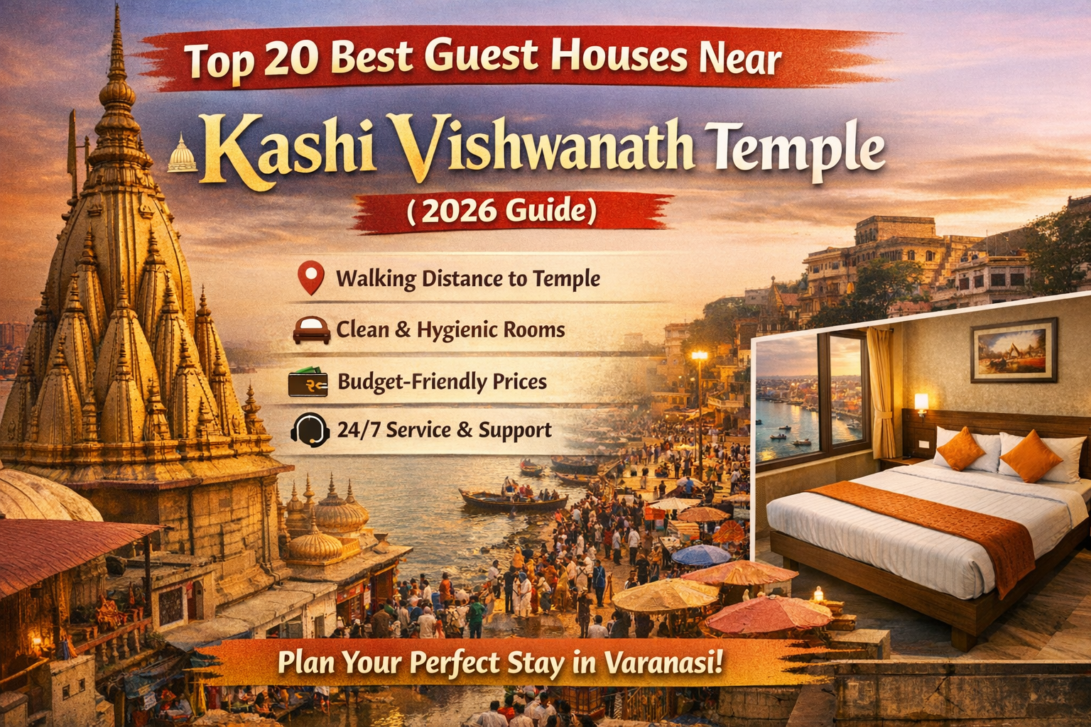 Best Guest Houses Near Kashi Vishwanath Temple
